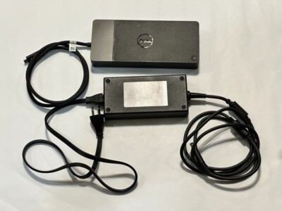 Dell WD19TBS Thunderbolt-3 USB-C DisplayPort Dock + 180Watt Power Adapter -Read*
