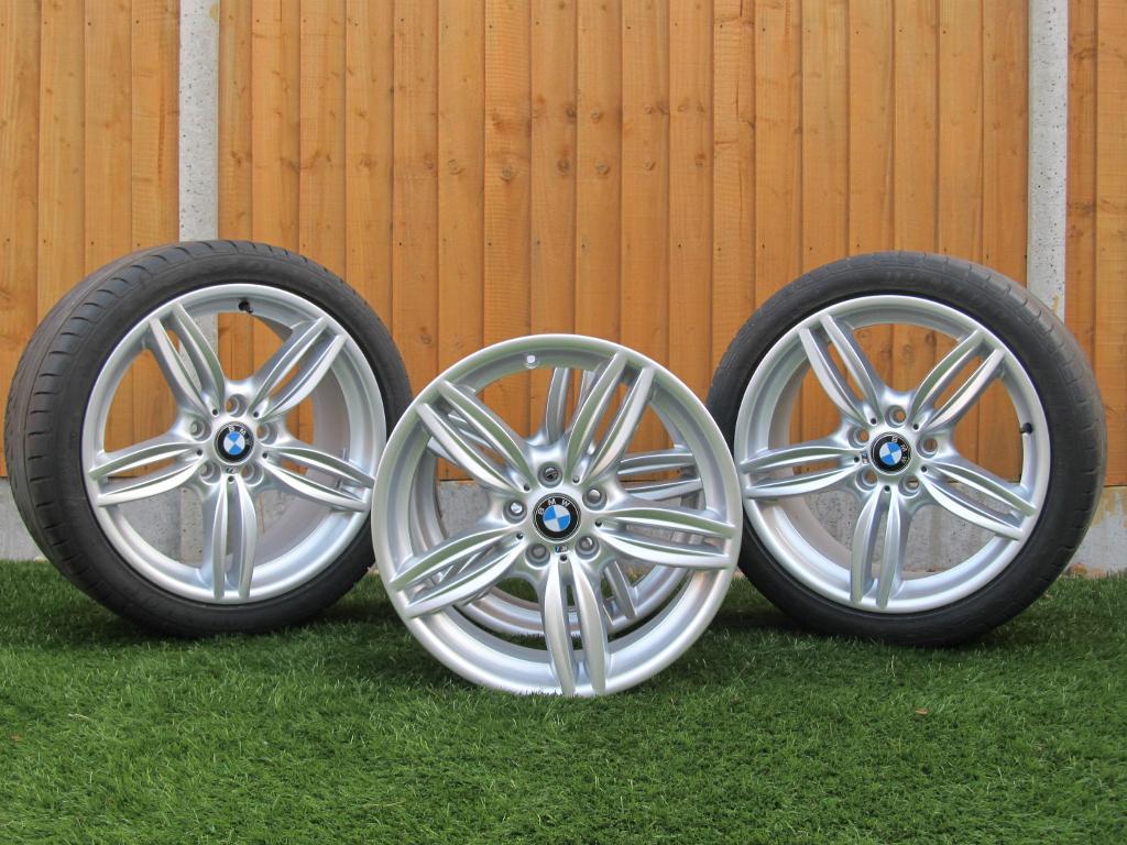 Genuine BMW 19" 351 M Sport Alloy Wheels + Tyres 5 Series ...