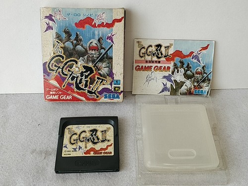 The GG Shinobi 2 SEGA GAME GEAR GG Cartridge,Manual,Boxed set tested-e0819- The GG Shinobi 2 SEGA GAME GEAR GG Cartridge,Manual,Boxed set tested-e0819-