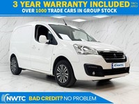 2018 Peugeot Partner 1.6 BlueHDi 854 Professional Panel Van 5dr Diesel Manual L1