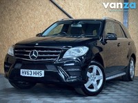 2013 Mercedes-Benz M-CLASS 2.1 ML250 BlueTEC AMG Sport SUV 5dr Diesel G-Tronic 4