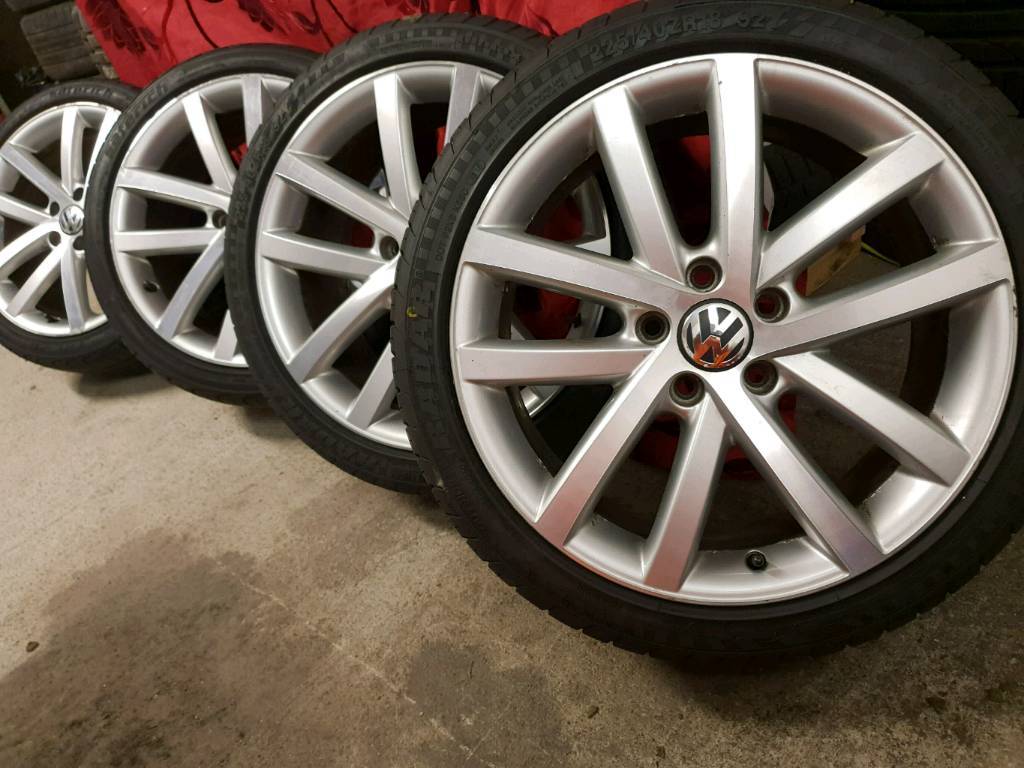 18" vw golf gtd genuine alloy wheels caddy Passat Audi a3 a4 in
