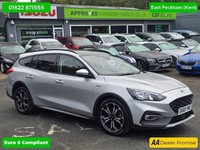 2019 Ford Focus Silver 1.0T EcoBoost Estate, 55,600 miles 2 owners, Euro 6 ULEZ 