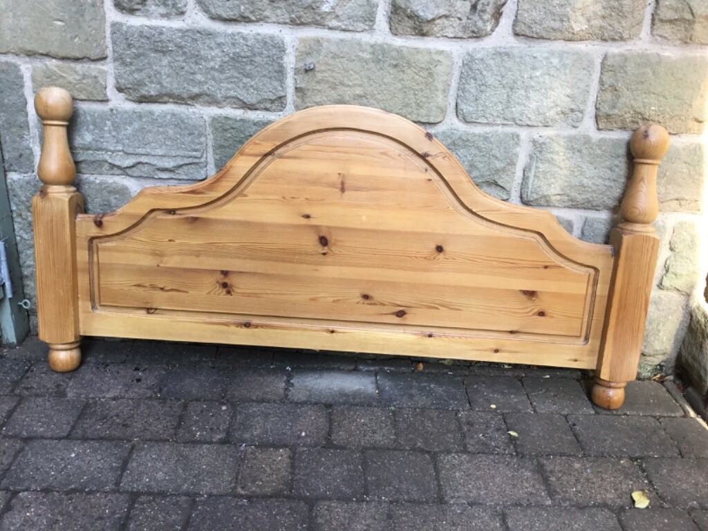 Solid Pine Double Bed Headboard in Chesterfield, Derbyshire Gumtree