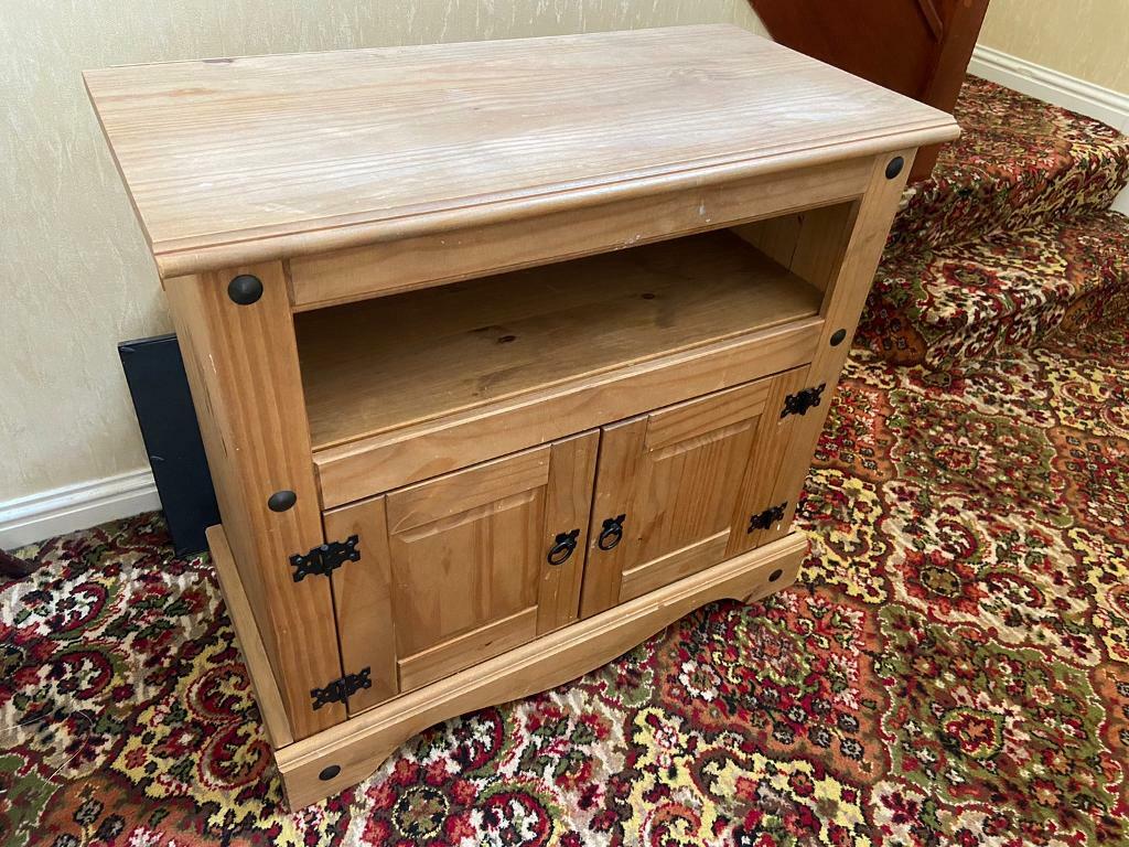Solid Wood Tv Cabinet In Moira Solid Wood Tv Cabinet In Moira