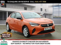 2022 Vauxhall Corsa 1.2 Design Hatchback 5dr Petrol Manual Euro 6 (75 ps) Hatchb