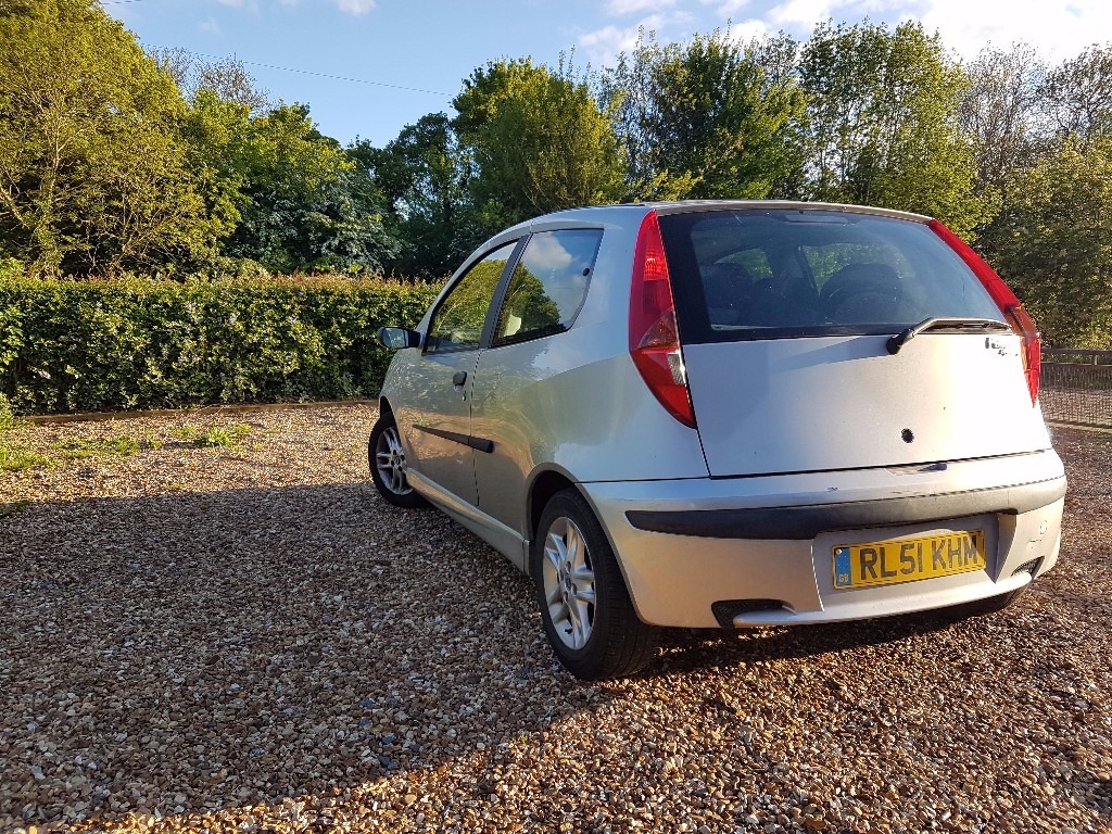 2002 Fiat Punto 1.2 16v Sporting 6 speed Manual