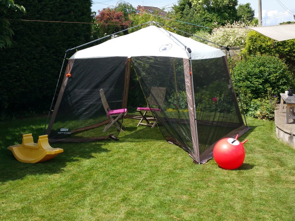  Coleman  Instant Set Up Screened Canopy Gazebo  in 