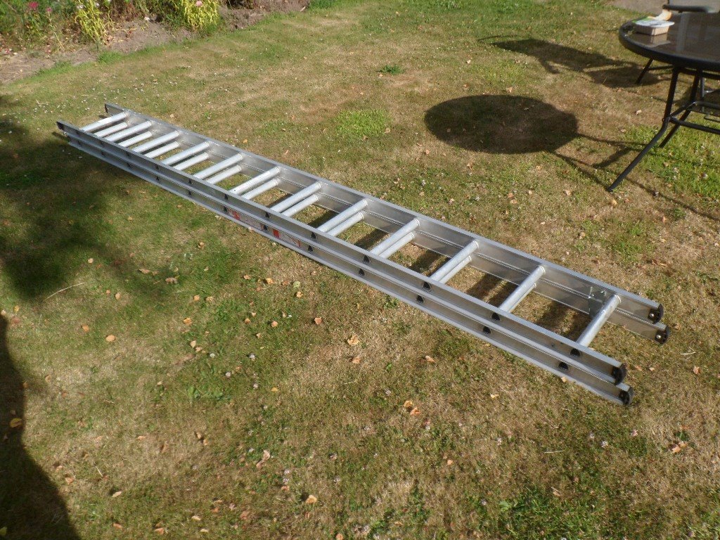 Abru extension ladders 2 section 12 tread in Nottingham