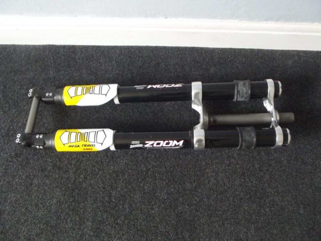 Zoom 660 Gordo DH Mountain Bike Triple Clamp Suspesion Fork in
