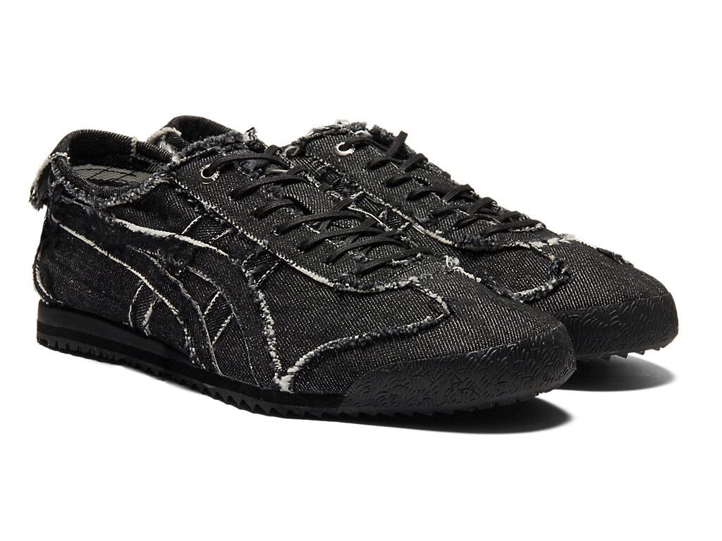 Pre-owned Onitsuka Tiger Mexico 66 Sd Japanese Denim Black/black 1183c310.001 Usm8-11.5