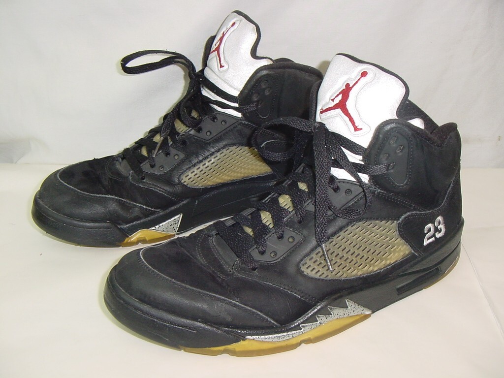 AIR JORDAN 5 RETRO SHOES 136027-010 - USED MEN'S SIZE 12 | eBay