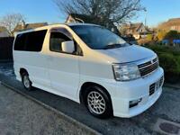 Nissan elgrand special edition 8 seater 