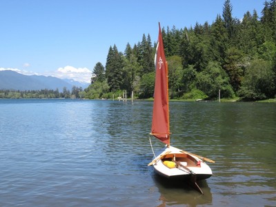 sail boat Crawford built Melonseed