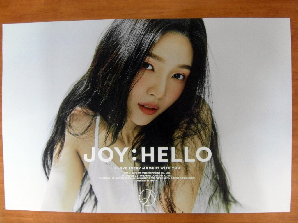 Red Velvet Joy ジョイ Hello ポスター付 新品未開封 3種 $_57.JPG?set_id=880000500F