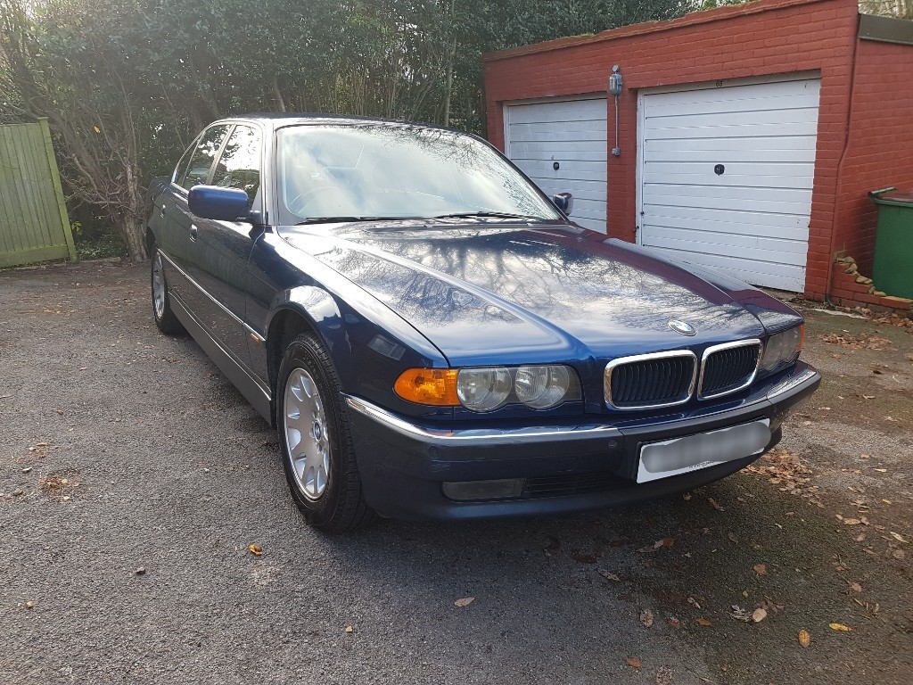 2001 bmw 728i e38 7 series, service history, long MOT