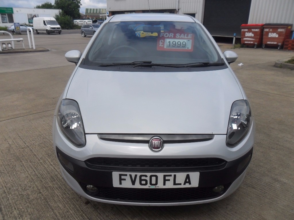 2010 FIAT PUNTO EVO ACTIVE 1.4 PETROL 3 DOOR MANUAL WHITE