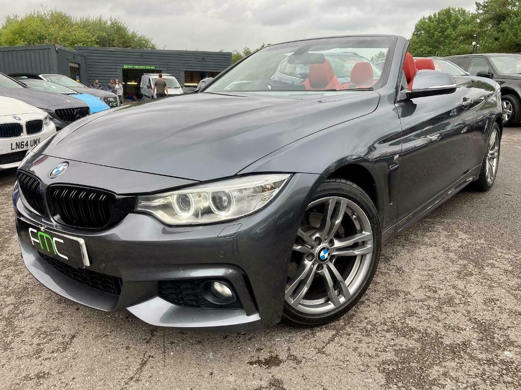 2016 BMW 420d 2.0TD ( 190bhp ) M Sport Convertible **Red Leather - FSH**