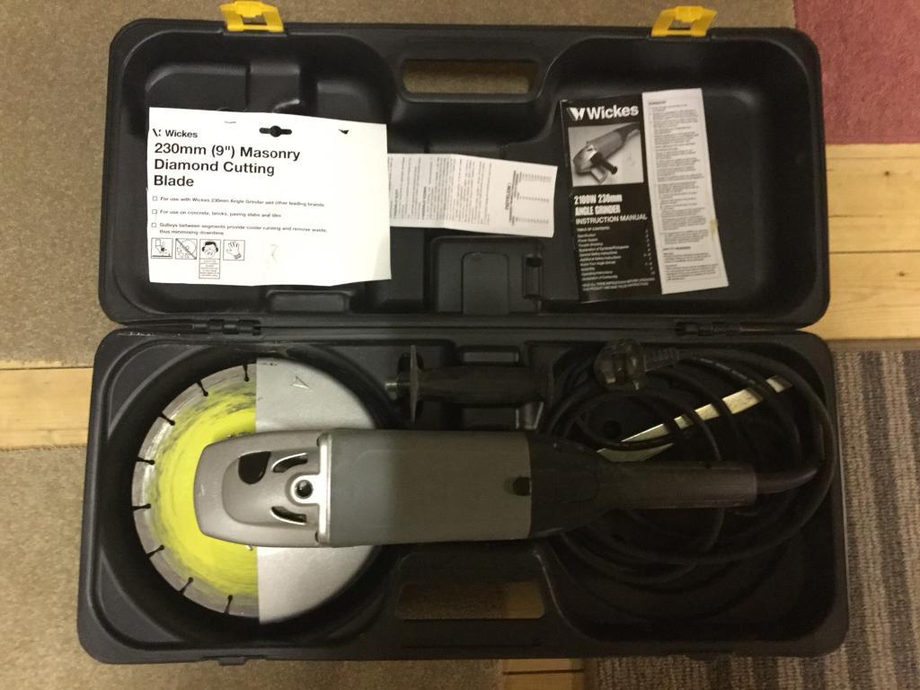 Wickes Pro Angle Grinder 9 inch in Milltimber, Aberdeen Gumtree