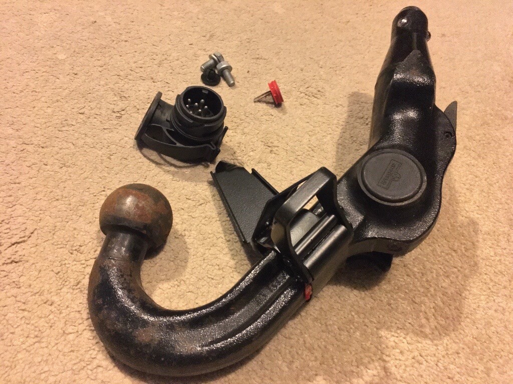 9906 BMW X5 E53 DETACHABLE TOW BAR SWAN NECK WESTFALIA & KEY in