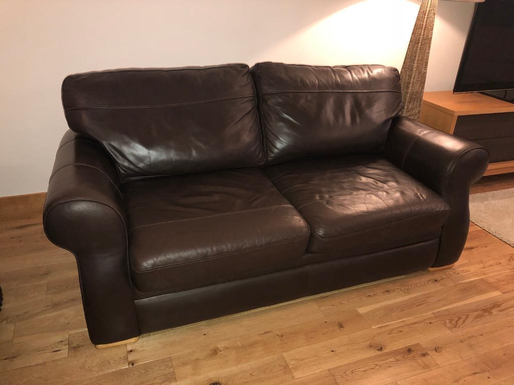 2 x Very Good Quality Leather Sofas | in Bothwell, Glasgow | Gumtree