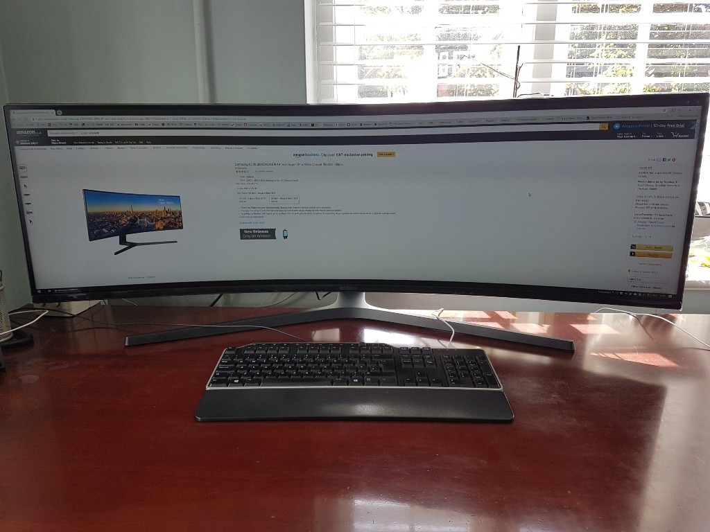 Samsung Super Ultra Wide Monitor Samsung`s new ULTRA