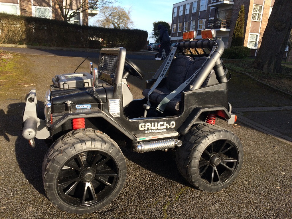 Peg Perego 24 Volt Gaucho Superpower Jeep (Electric RideOn Toy Car) in Oxford, Oxfordshire
