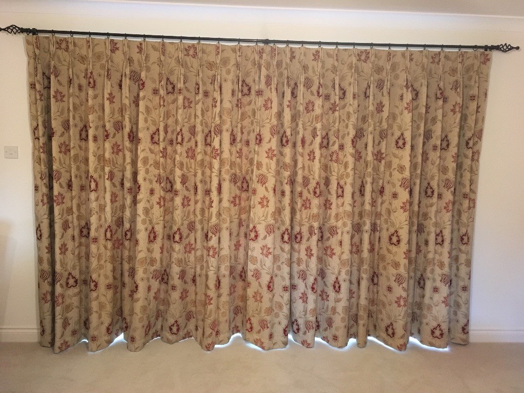 John Lewis Curtains made in Meribel fabric in Salisbury, Wiltshire