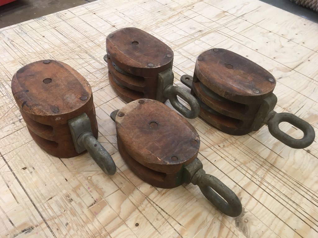 Ansell Jones UK wooden pulley blocks in Newcastle, Tyne and Wear