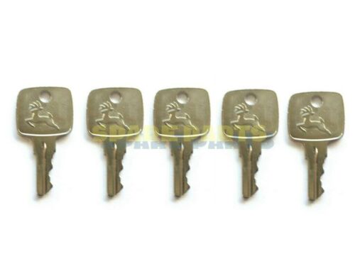 (5) Ignition Key For John Deere Multiquip Equipment AR51481, AT195302, AT145929