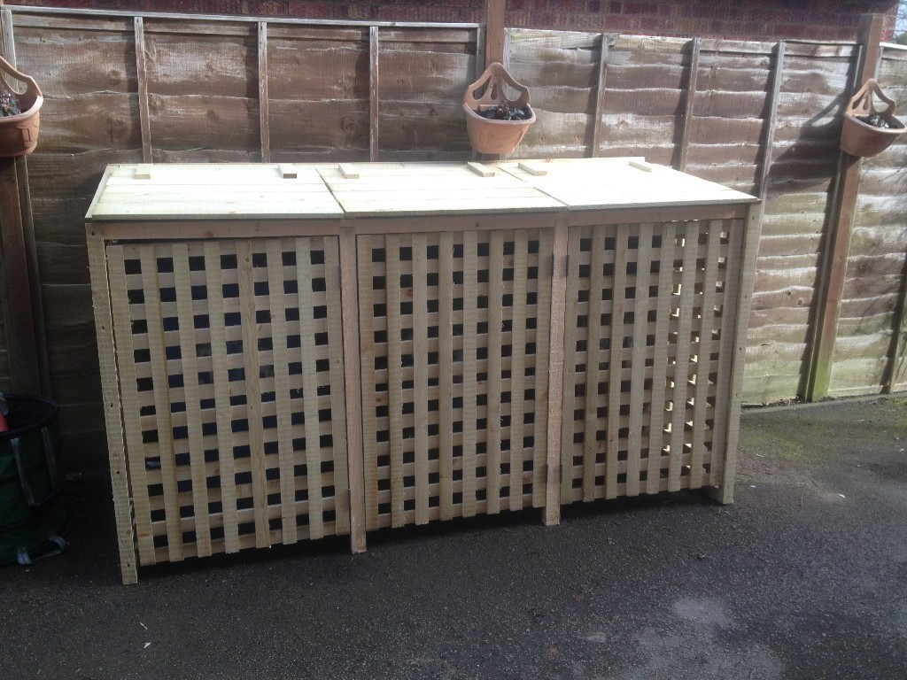 single wooden wheelie bin store in Hull, East Yorkshire Gumtree