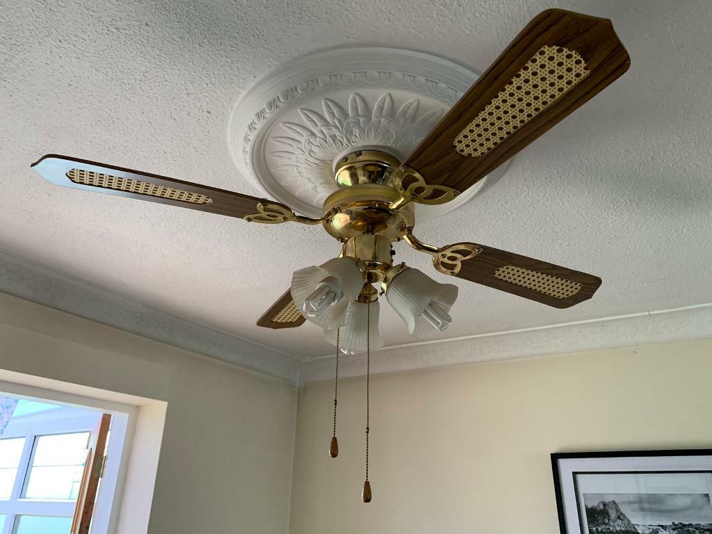 Vintage Ceiling Fan And Lights In Coventry West Midlands Gumtree