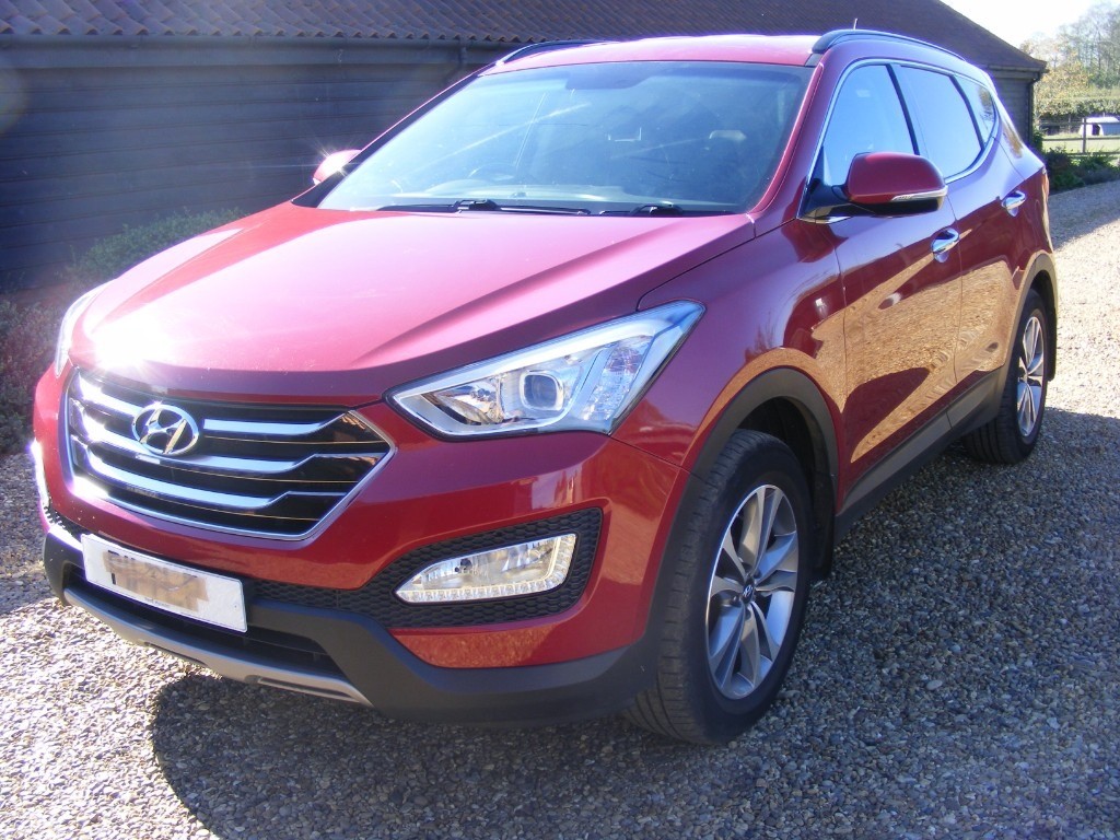 2015 HYUNDAI SANTA FE 2.2 CRDi PREMIUM 5DR 7SEATS MANUAL DEALER SERVICE &  WARRANTY