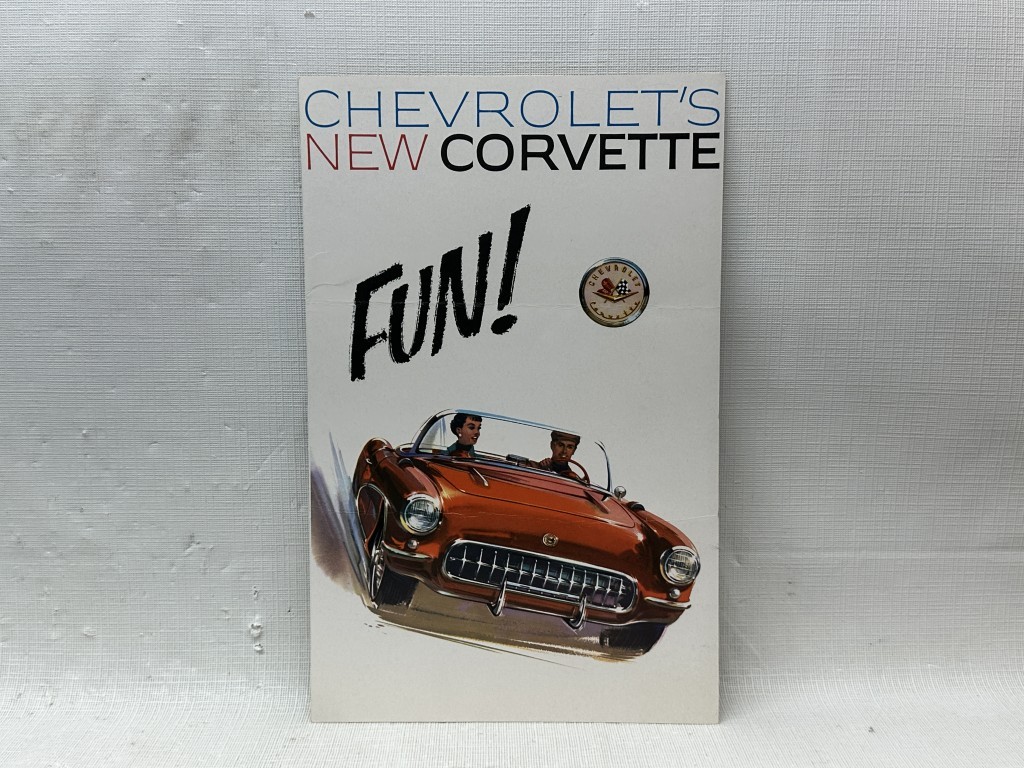 1957 Chevrolet Corvette ORIGINAL Sales Brochure