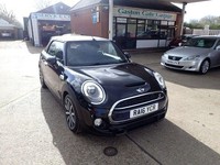 2016 16 MINI CONVERTIBLE 2.0 COOPER S CONVERTIBLE 2DR PETROL MANUAL EURO 6 (S/S)