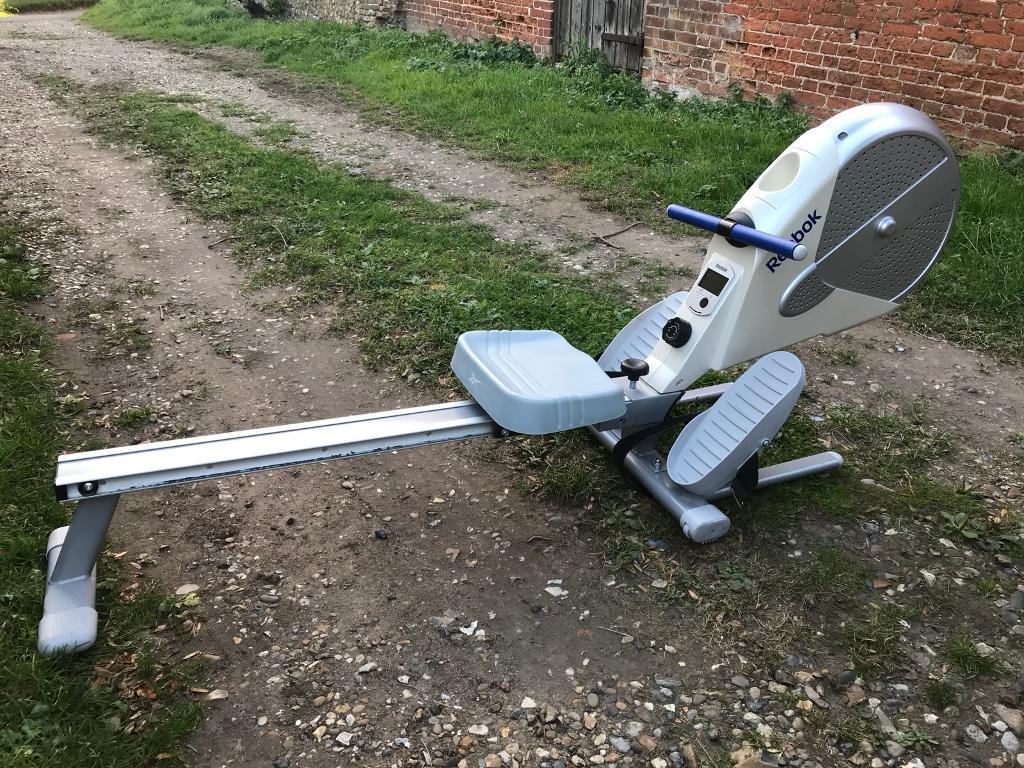 Reebok rowing machine with adjustable tension Can deliver in Norwich