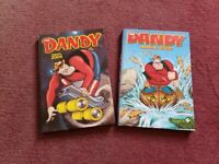 2 Dandy Annuals - mint condition 2004 and 2009