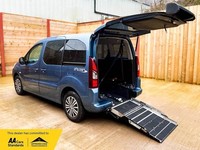 2015 Peugeot Partner Tepee 3 Seat Wheelchair Accessible Vehicle with Access Ramp