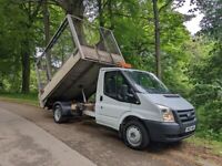 Ford transit caged tipper truck ready to go only £8995ono no vat