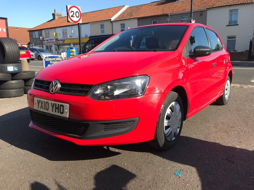 Volkswagen Polo 1.2 Petrol Manual 5 Door Hatchback Red 2010 Stunning Car HPI Clear | in Henleaze