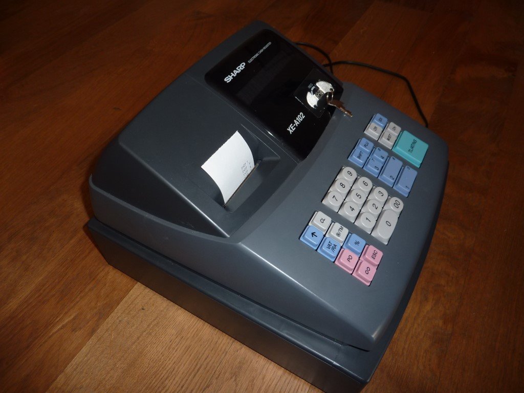 CASH REGISTER SHARP ELECTRONIC XE-A102