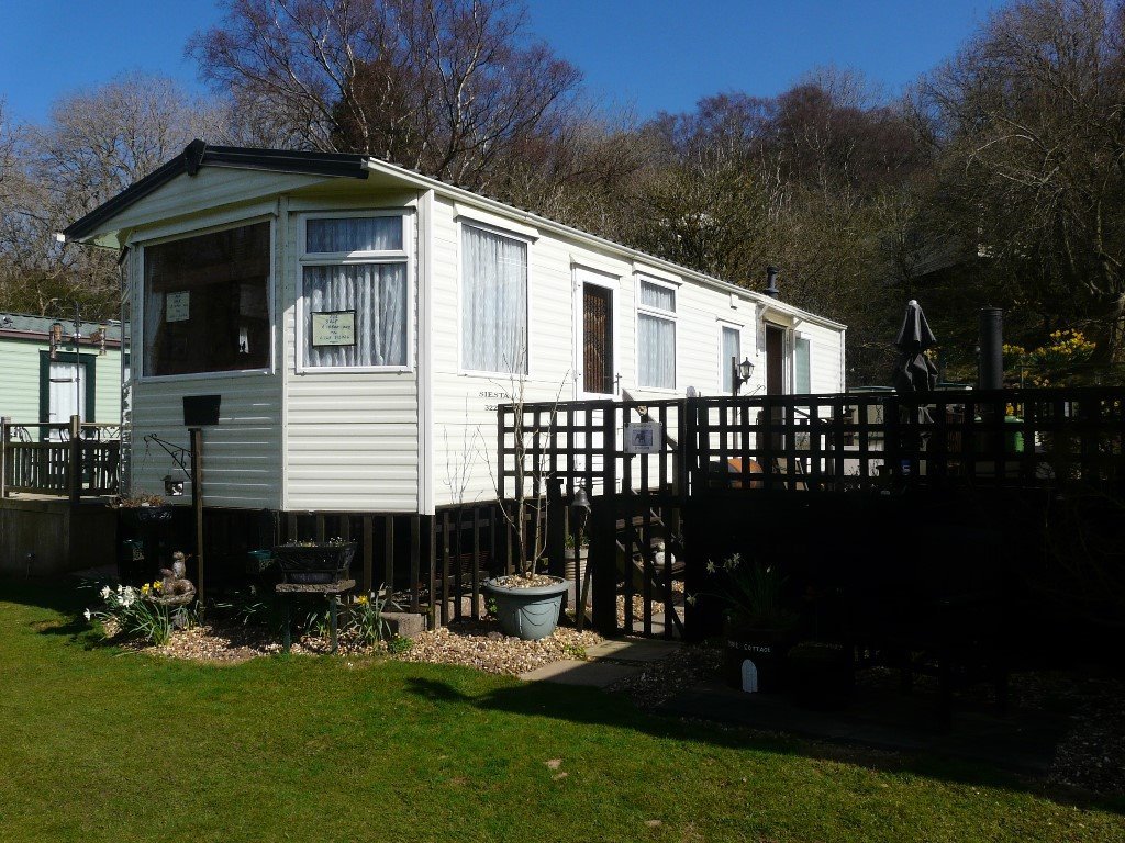 static caravan beautiful condition beautiful rural site near middleton