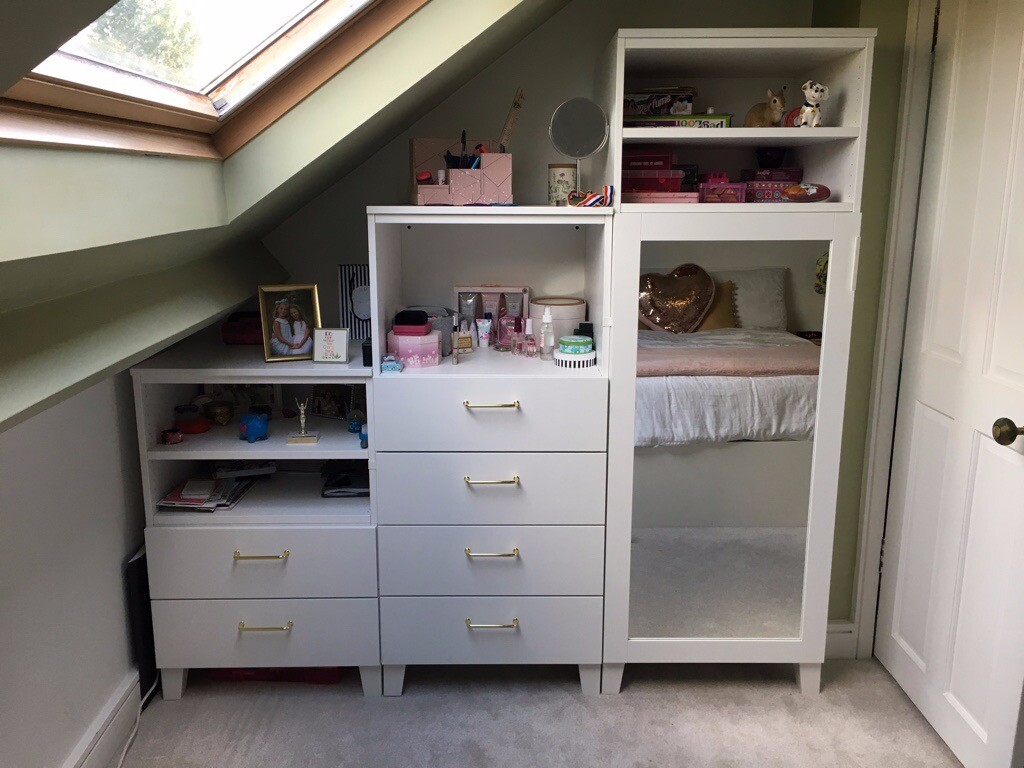 Ikea Plasta Wardrobe Drawers Shelves In Cambridge