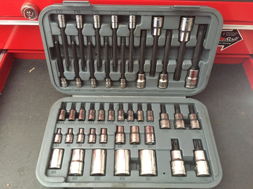Blue point Torx set sold by snap on in Barnard Castle, County Durham