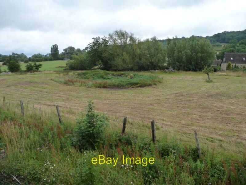 Photo 6x4 Odd Depression In A Field Near Manor Farm Gotherington Seen Fro C2011