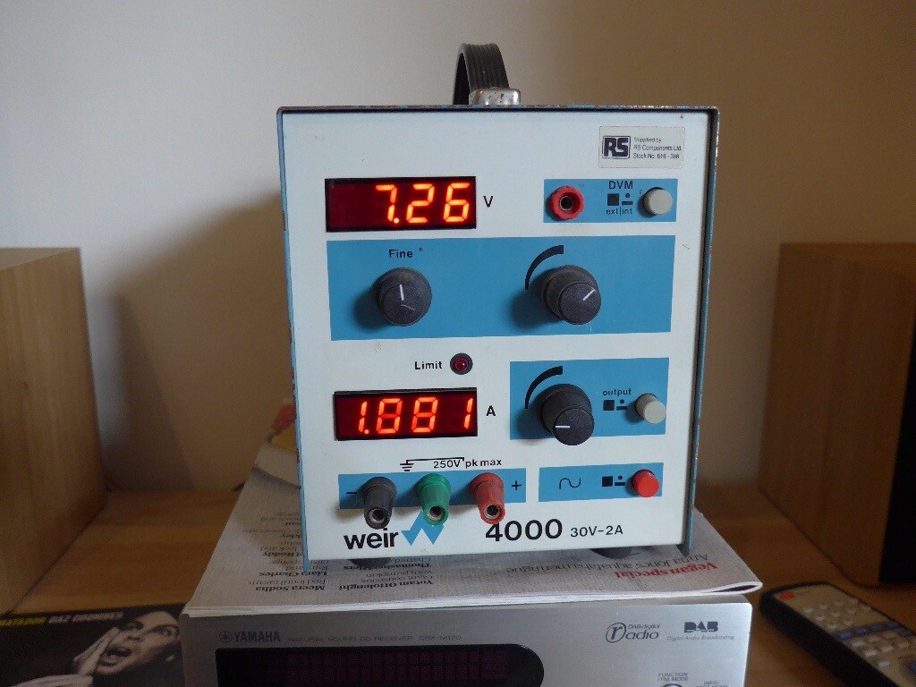 Weir 4000 Bench Power Supply Unit In Cowbridge Vale Of