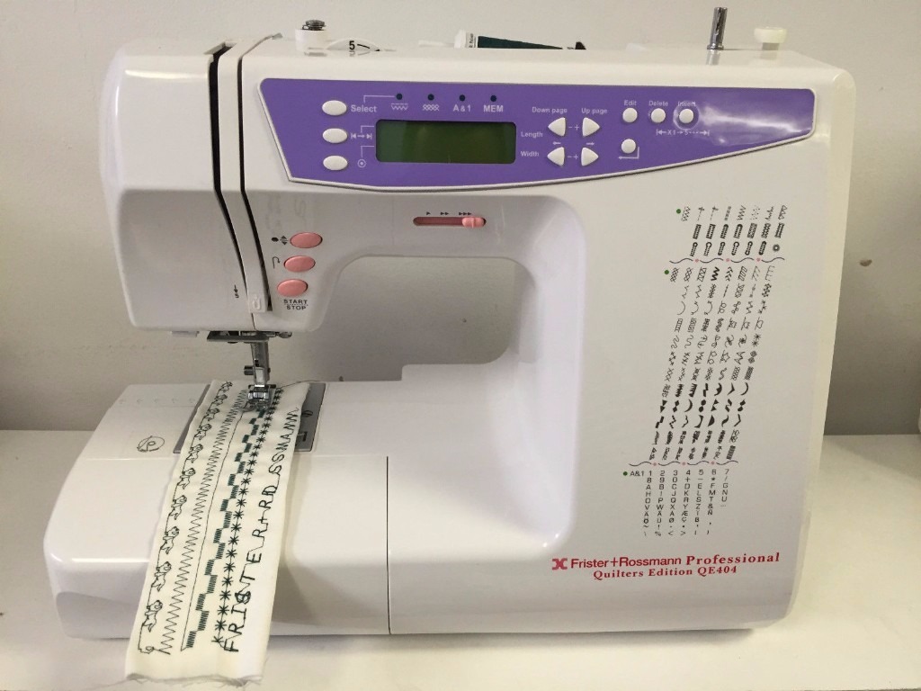 Frister Rossman Professional Quilter's Edition QE404 Computerised