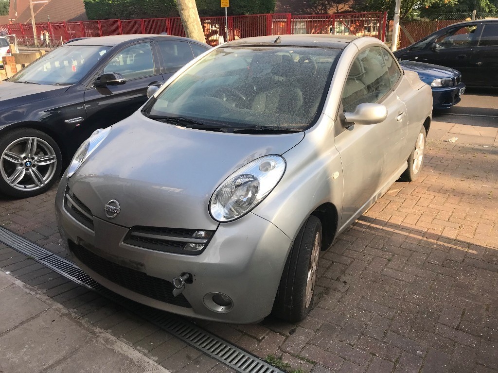 2007 Nissan Micra CC Convertible 1.4 Petrol Manual 70k Miles SPARES OR  REPAIRS