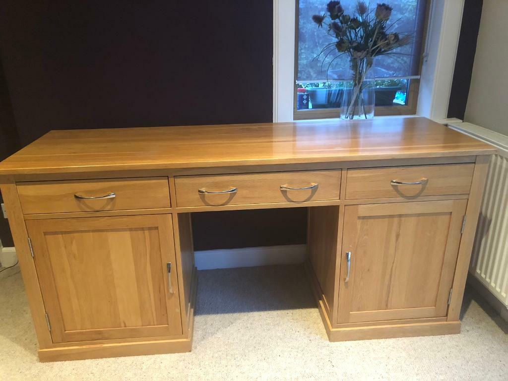 Solid oak desk in Kirkcaldy, Fife Gumtree