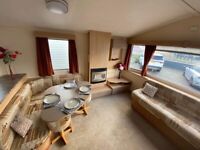 8 berth caravan for hire on golden gate towyn north wales 